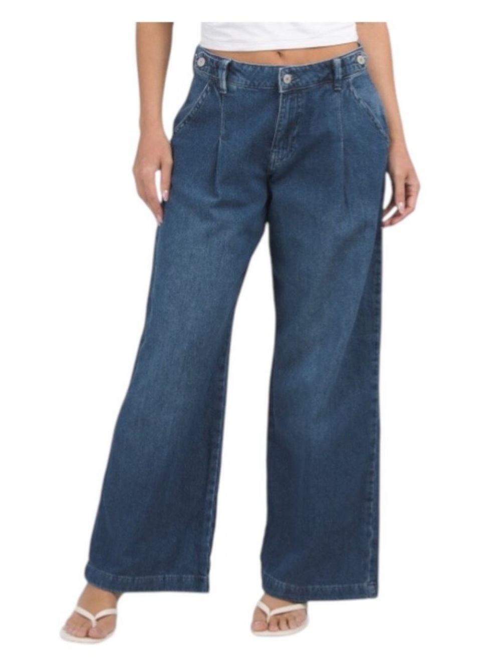 NWT Lucky Brand Palazzo Wide Leg Jeans | Size 10